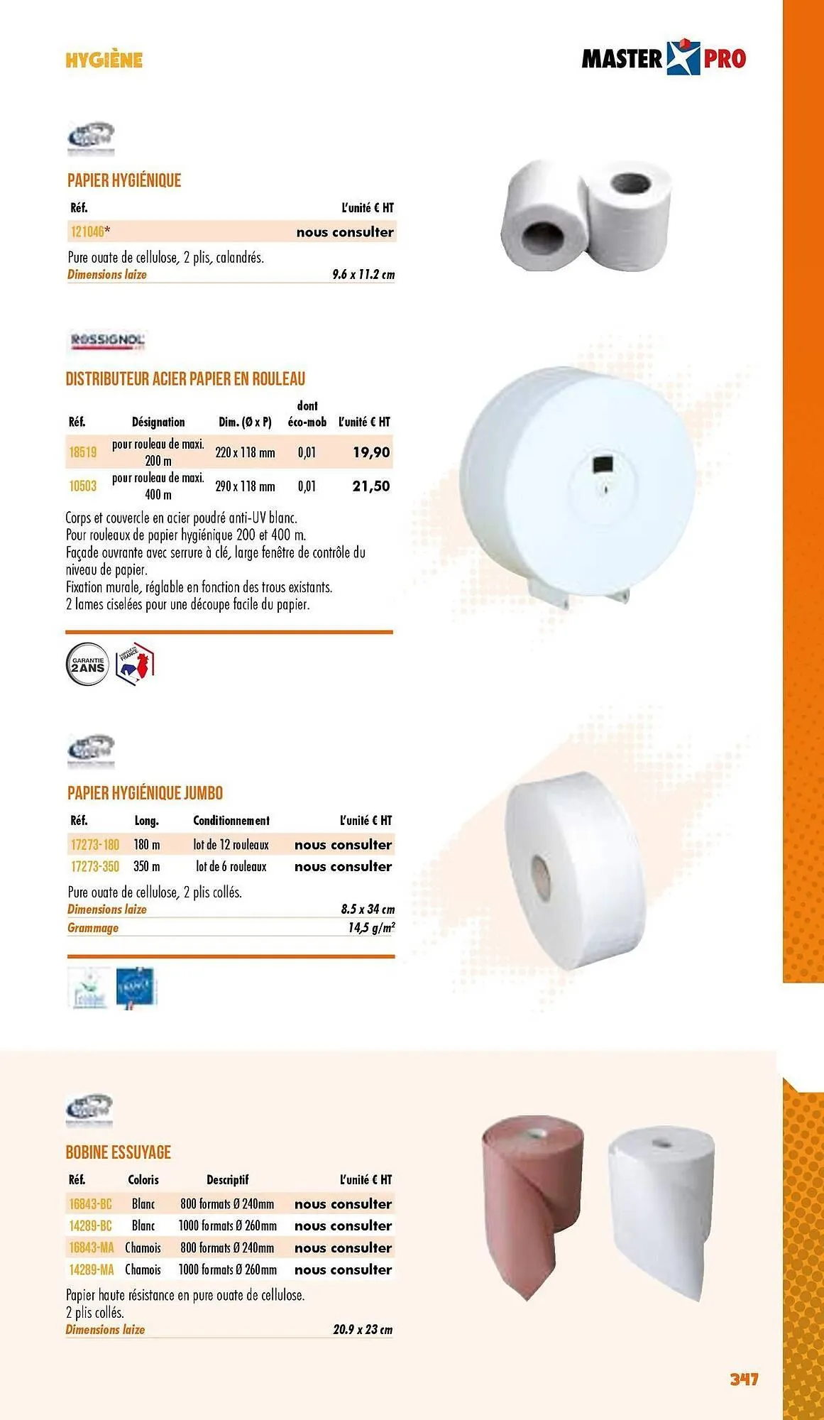 Catalogue Master Pro du 3 janvier au 31 décembre 2025 - Catalogue page 349