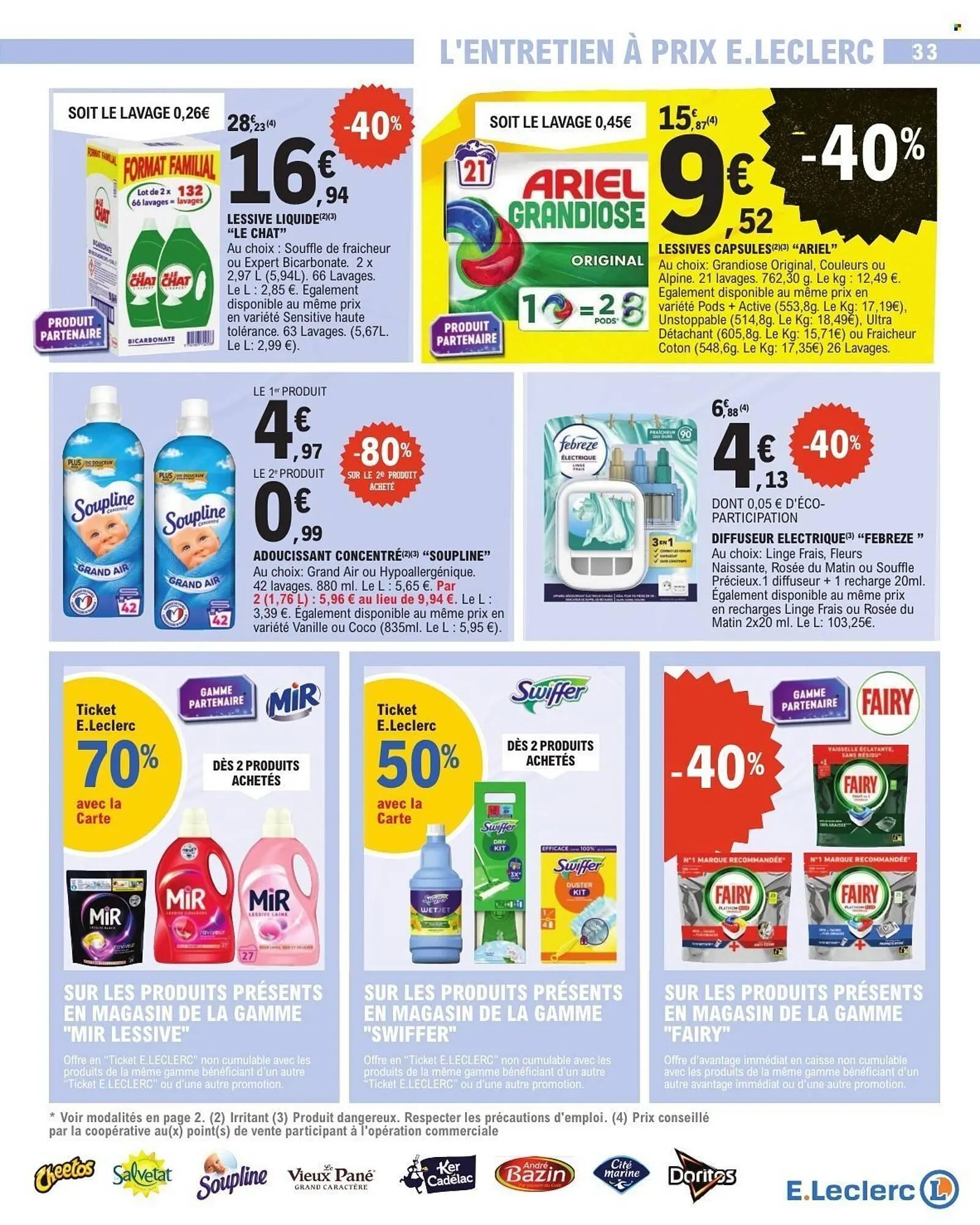 Catalogue E.Leclerc du 28 octobre au 8 novembre 2025 - Catalogue page 33