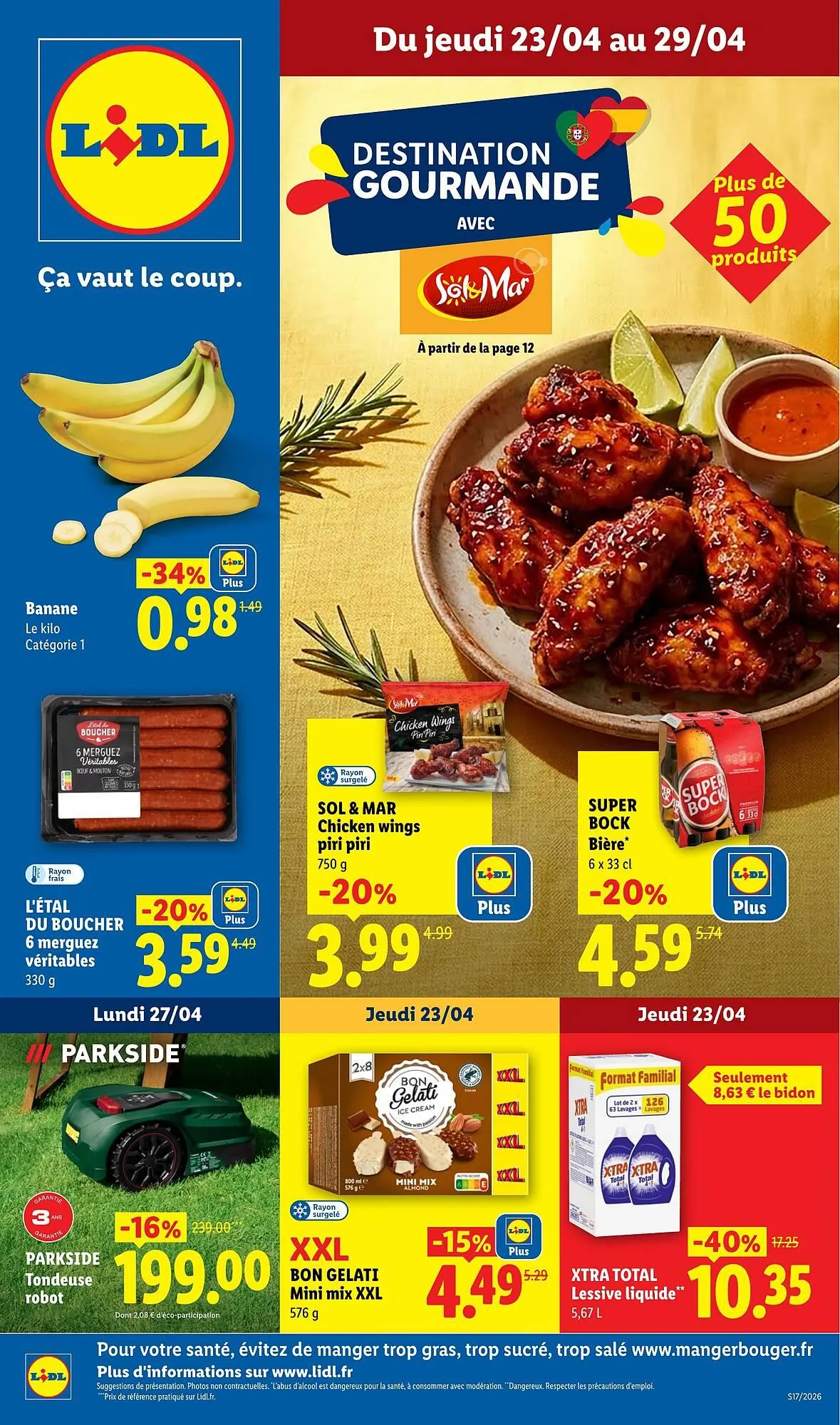 Catalogue Lidl du 23 avril au 29 avril 2026 - Catalogue page 1