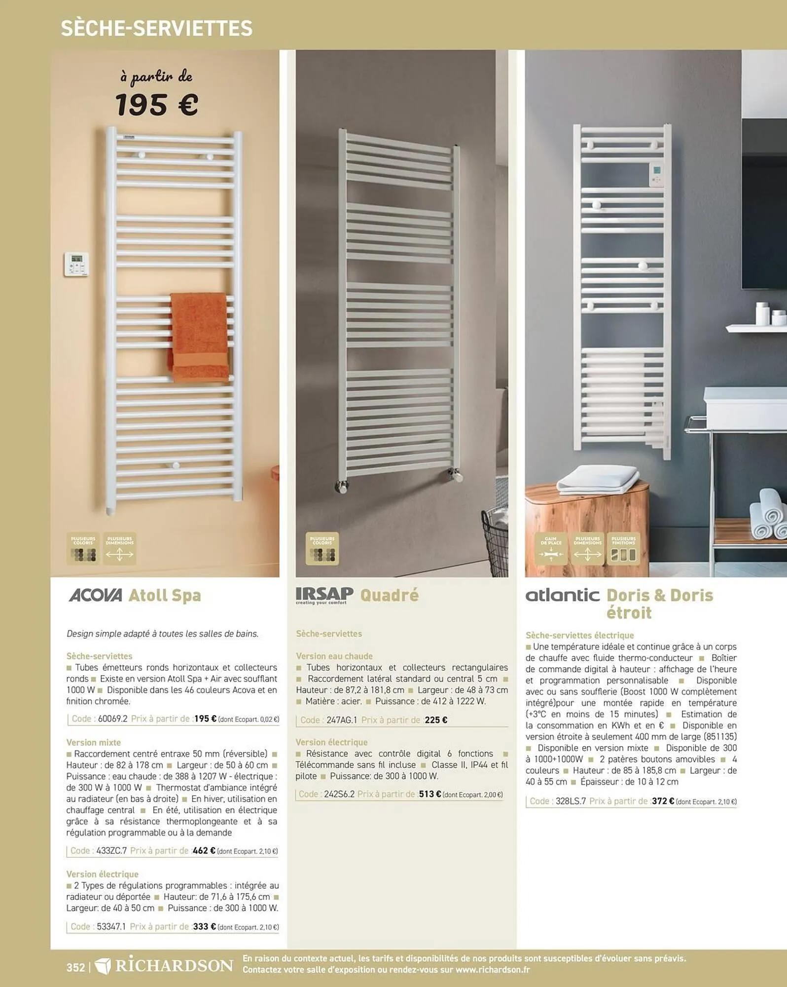 Catalogue Richardson du 11 avril au 31 décembre 2025 - Catalogue page 354