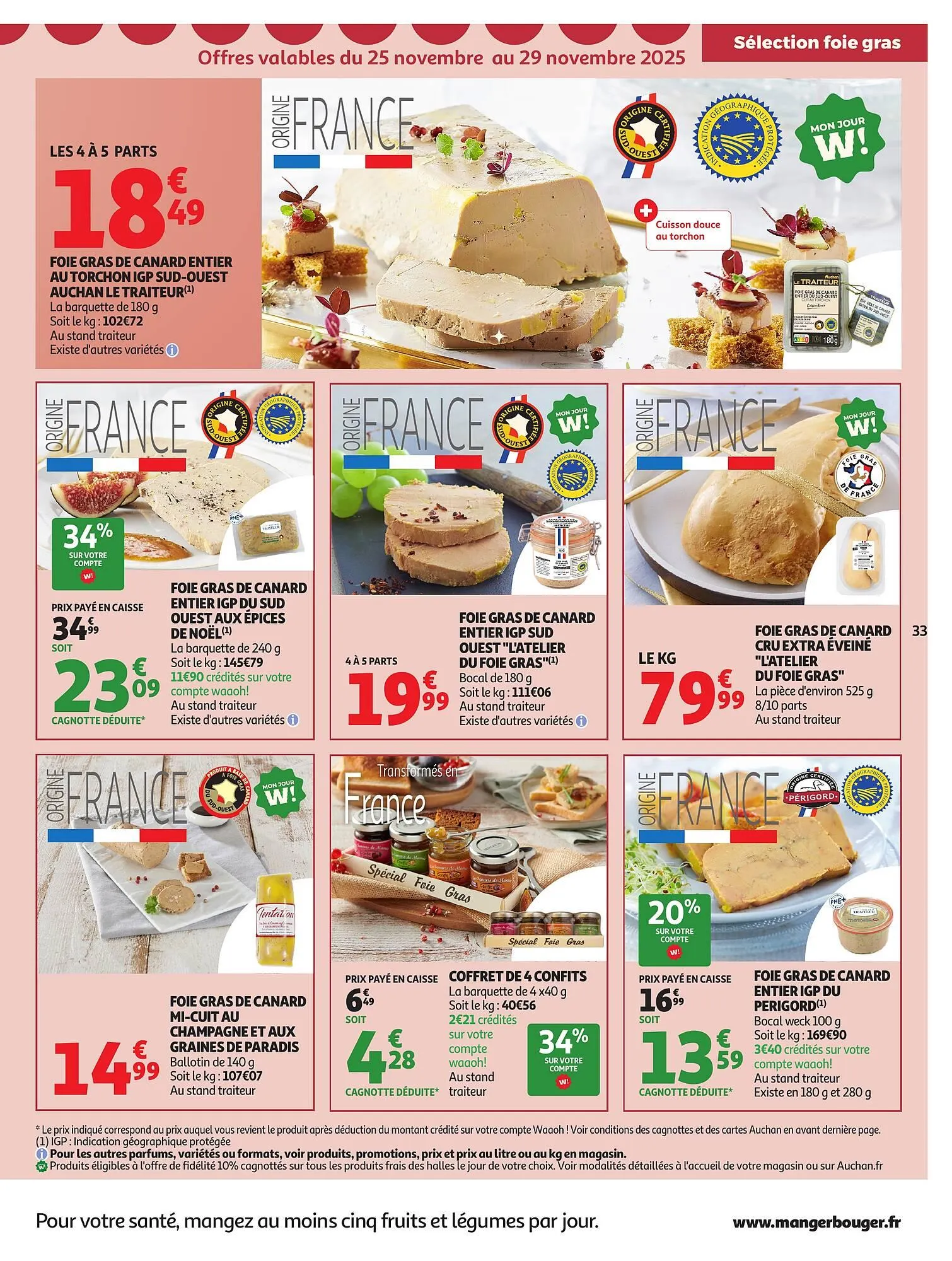 Catalogue Auchan du 25 novembre au 7 décembre 2025 - Catalogue page 33