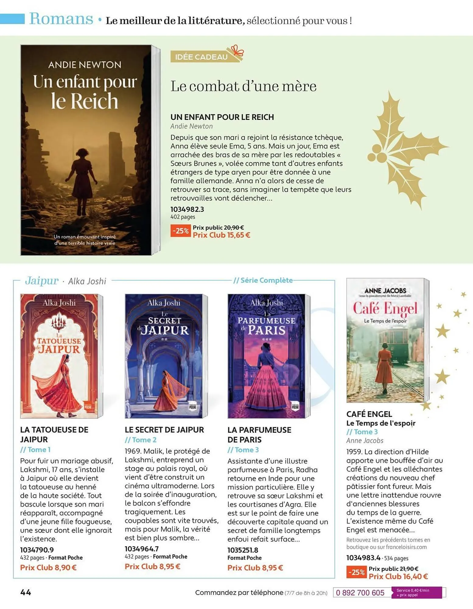 Catalogue France Loisirs du 3 novembre au 31 décembre 2025 - Catalogue page 44