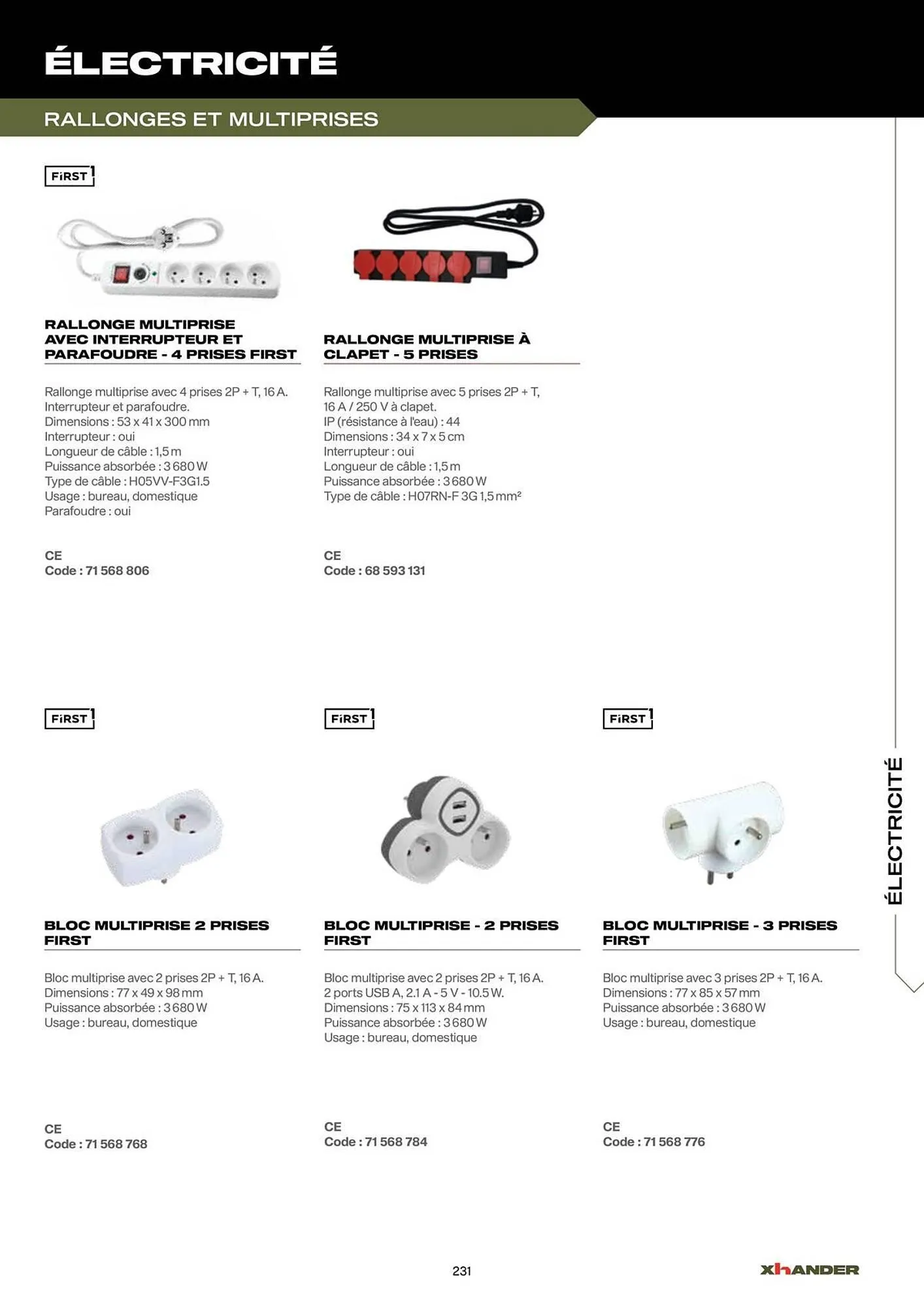 Catalogue Prolians du 2 septembre au 31 décembre 2025 - Catalogue page 231