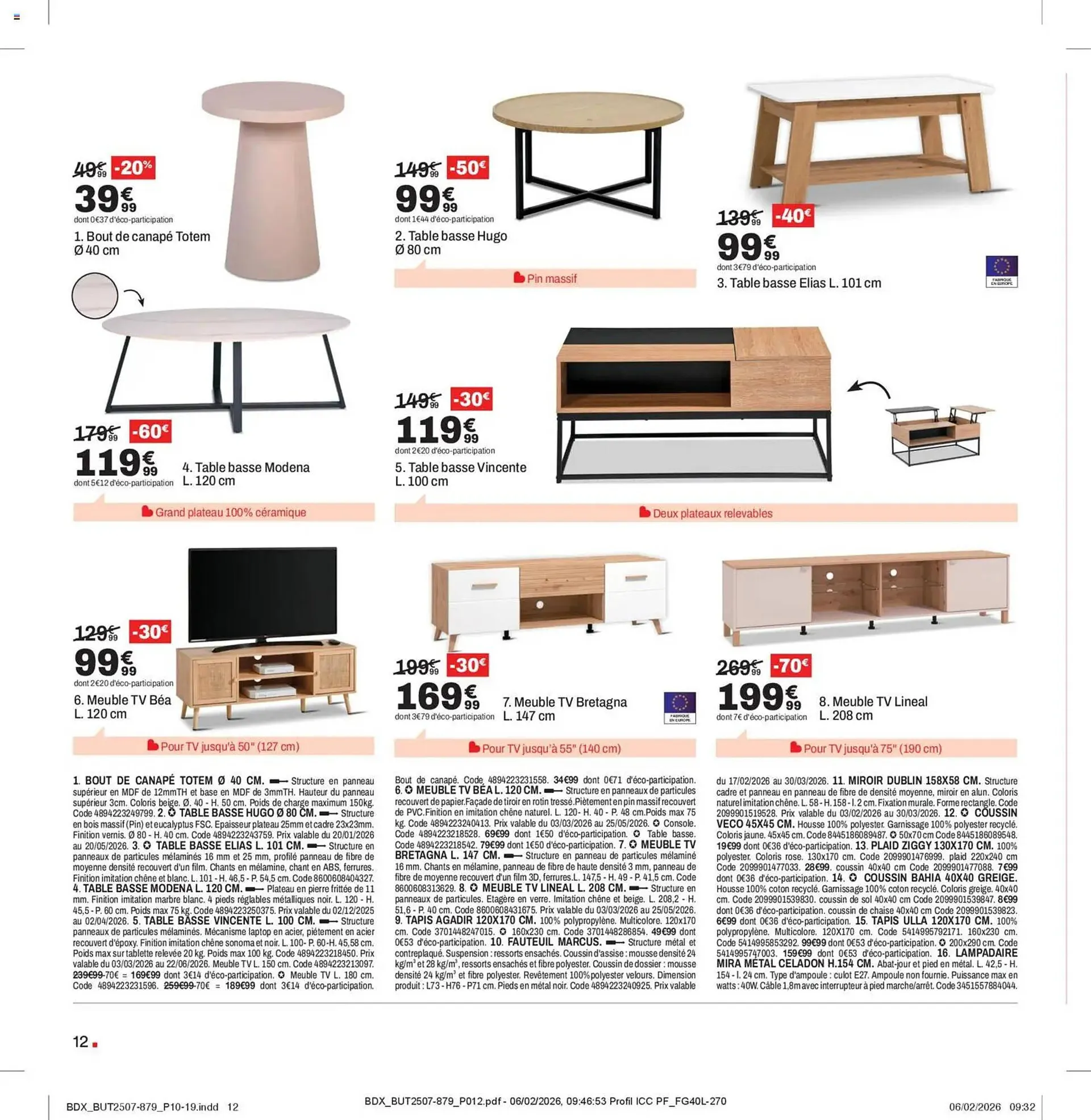 Catalogue BUT du 3 mars au 30 mars 2026 - Catalogue page 12