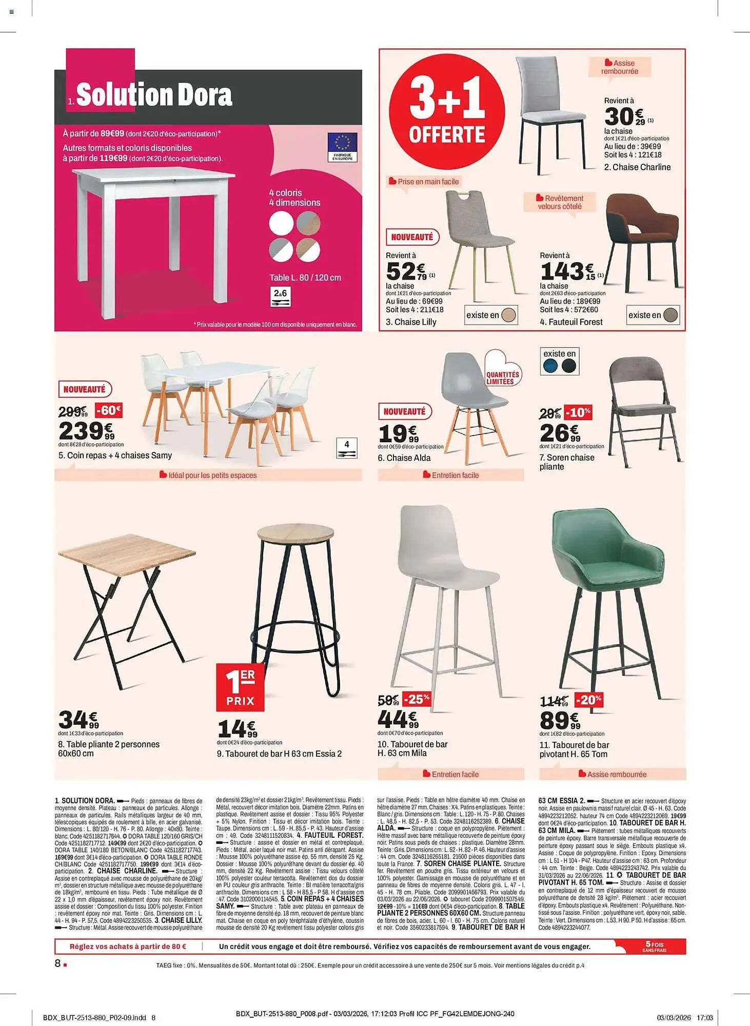 Catalogue BUT du 31 mars au 27 avril 2026 - Catalogue page 8