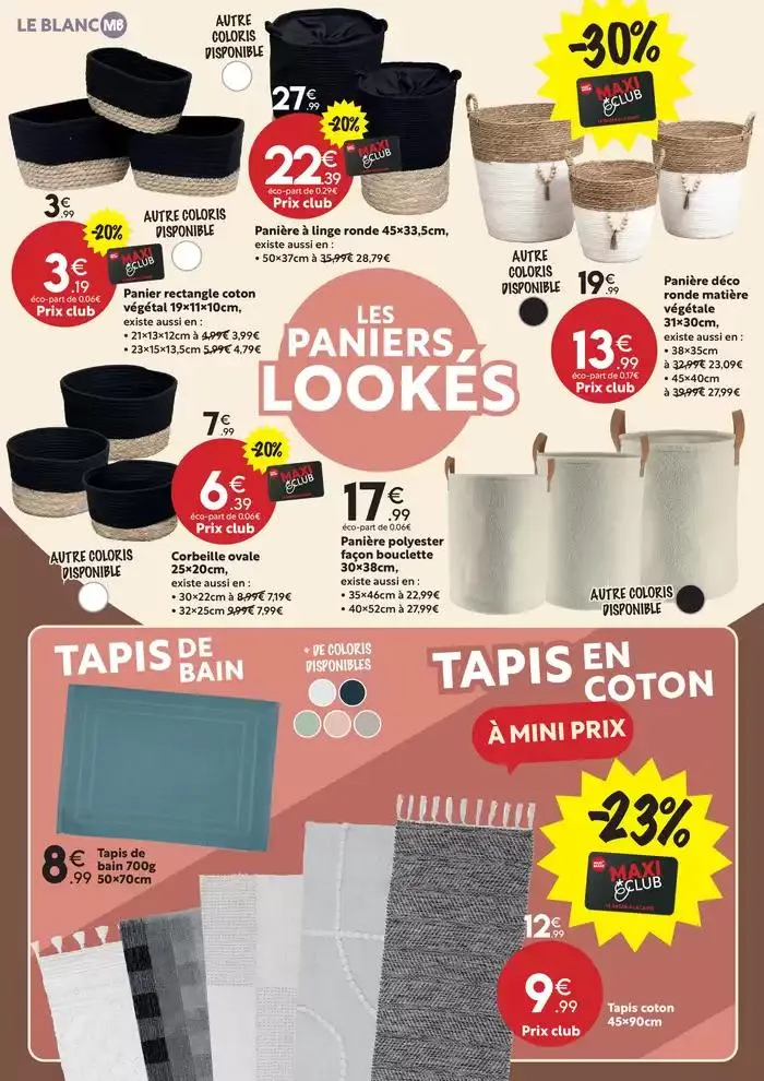 LINGE DE MAISON : DU STYLE à petits prix ! du 27 décembre au 26 janvier 2025 - Catalogue page 13