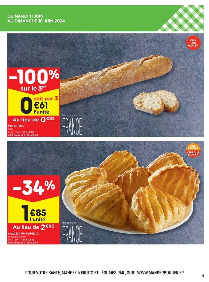 FRAPPE FORT SUR LES PRIX du 11 juin au 23 juin 2024 - Catalogue page 5