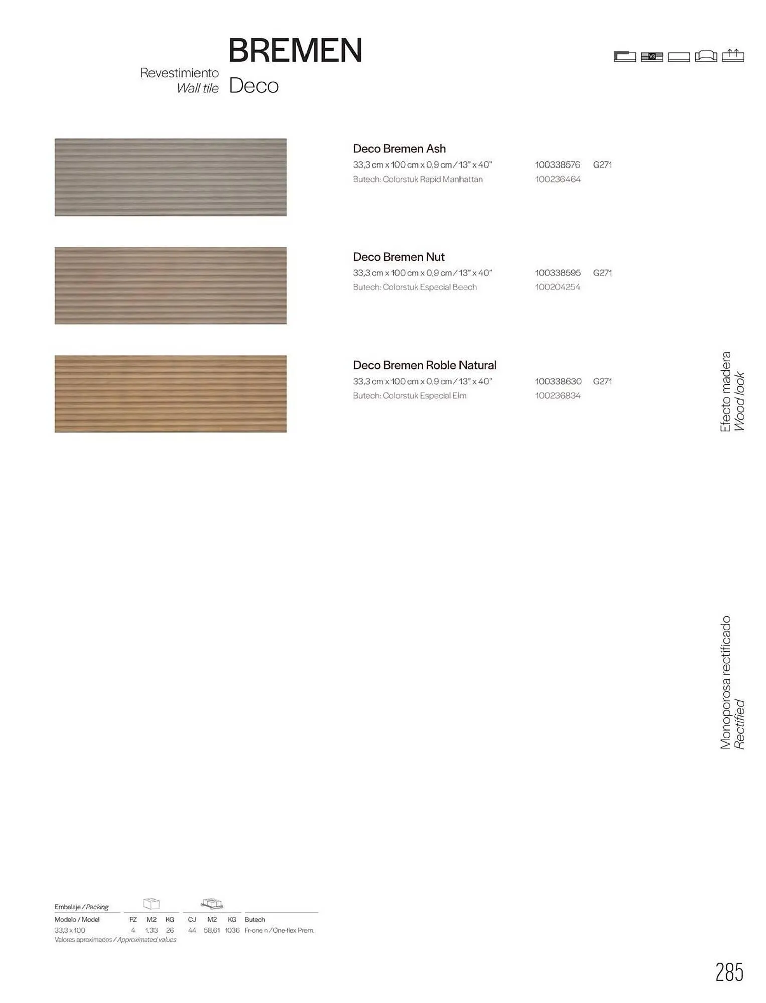 Catalogue Porcelanosa du 27 janvier au 31 décembre 2025 - Catalogue page 287