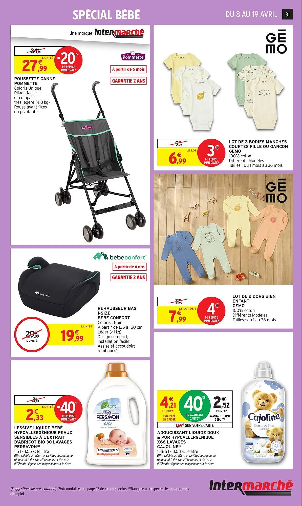 Catalogue Intermarché du 8 avril au 19 avril 2026 - Catalogue page 31