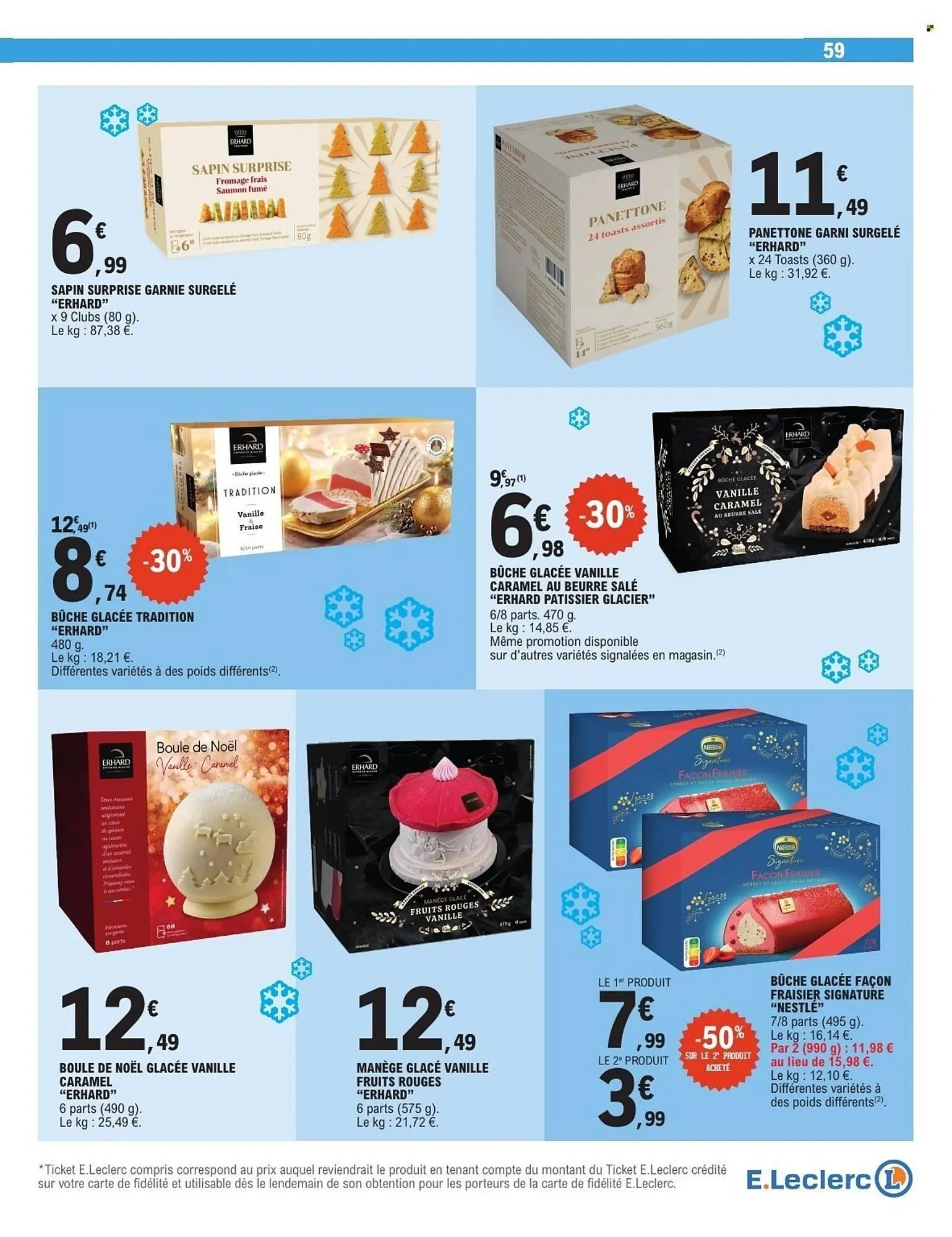 Catalogue E.Leclerc du 16 décembre au 27 décembre 2025 - Catalogue page 59