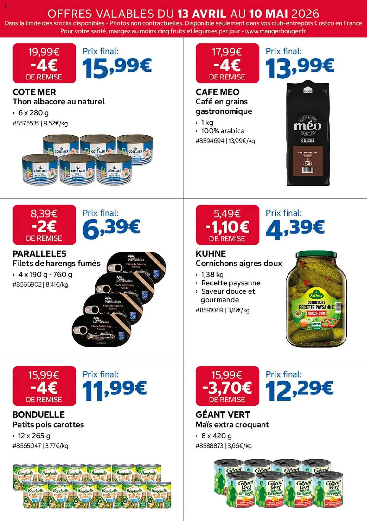 Catalogue Costco du 13 avril au 10 mai 2026 - Catalogue page 2
