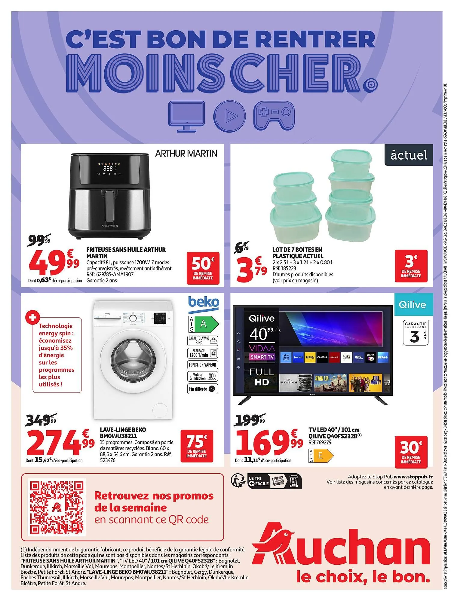 Catalogue Auchan du 19 août au 7 septembre 2025 - Catalogue page 40