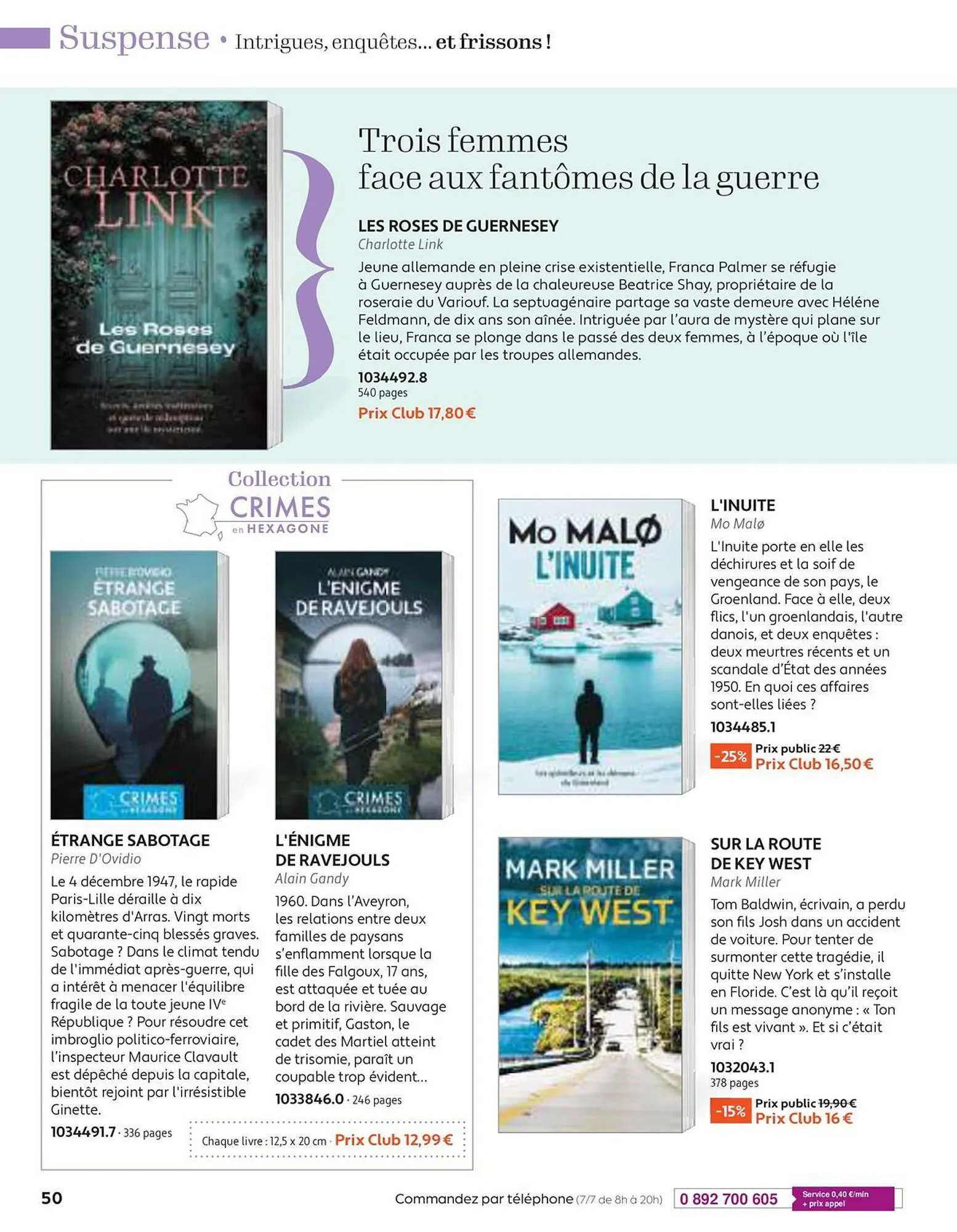 Catalogue France Loisirs du 30 avril au 30 juin 2025 - Catalogue page 50