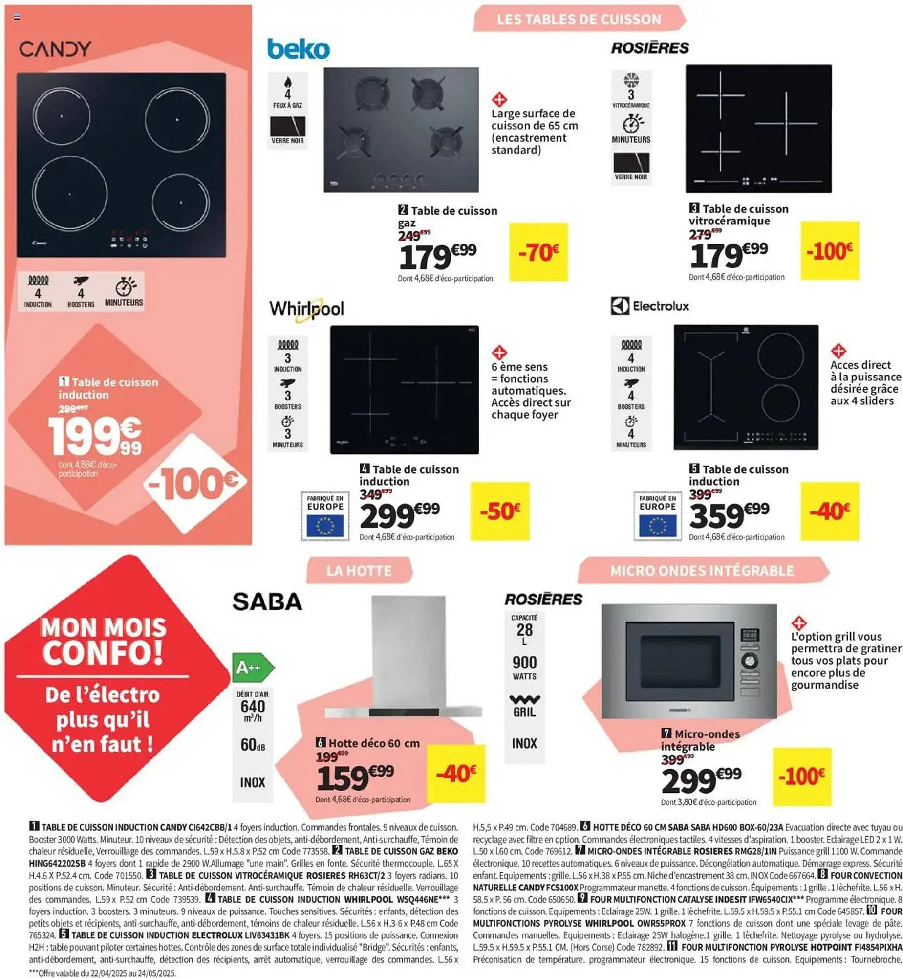 Catalogue Conforama du 22 avril au 26 mai 2025 - Catalogue page 30