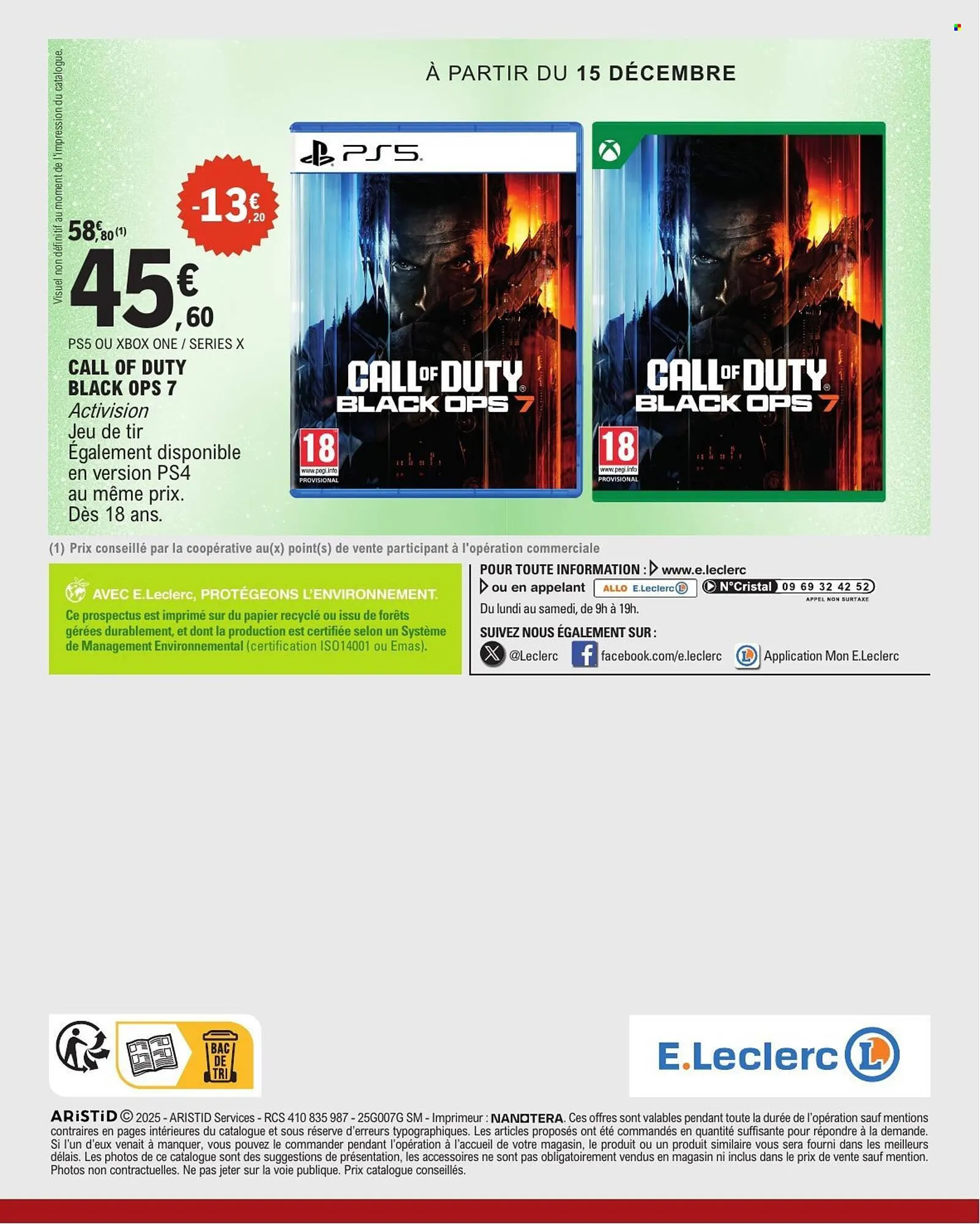 Catalogue E.Leclerc du 2 décembre au 13 décembre 2025 - Catalogue page 40