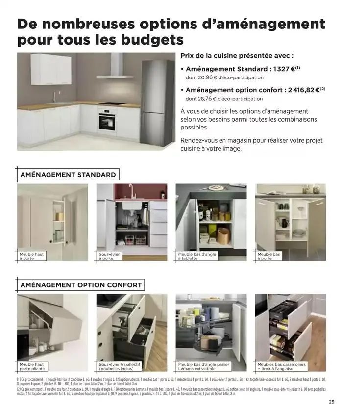 Cuisines ÉDITION 2024/2025 du 31 octobre au 31 décembre 2025 - Catalogue page 29