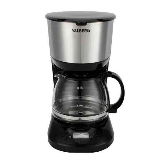 Cafetière programmable VALBERG VAL-PROG75B 1,25L
