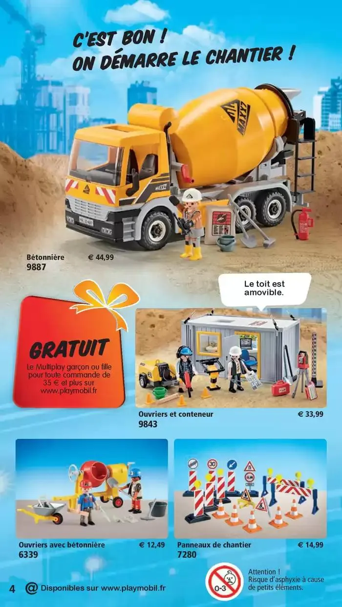 Playmobil PLUS du 10 février au 30 juin 2025 - Catalogue page 4