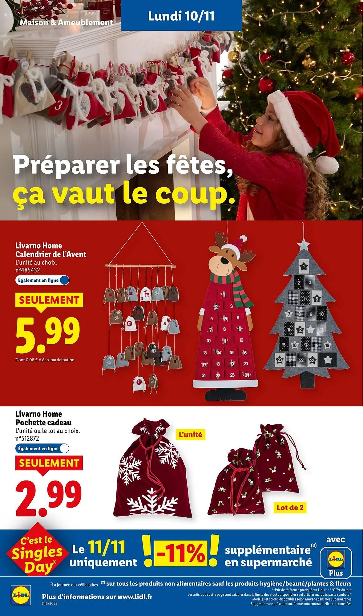 Catalogue Lidl du 6 novembre au 10 novembre 2025 - Catalogue page 22