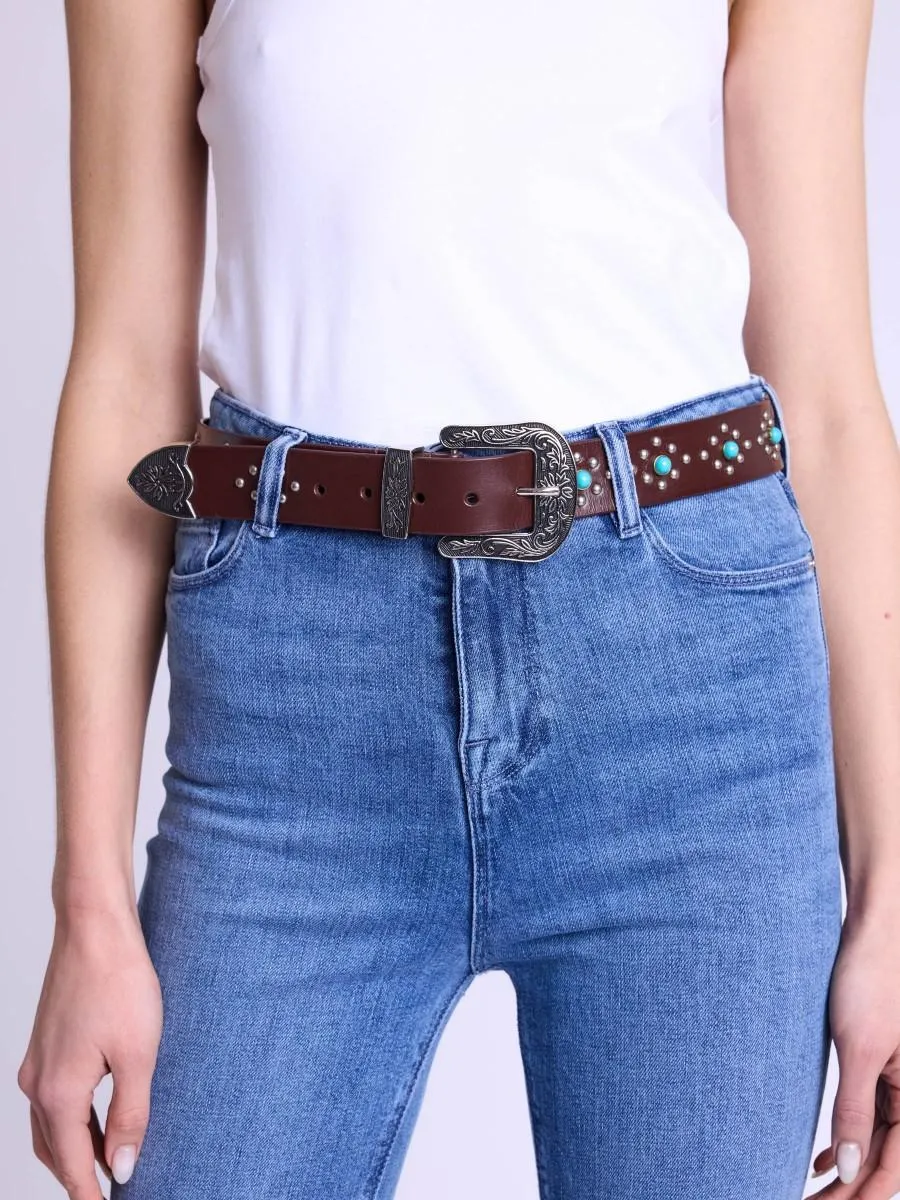 OHCOUNTRY | Ceinture en cuir country stones