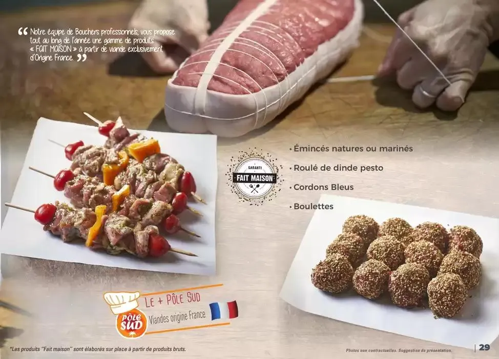 CARTE TRAITEUR 2025 du 3 janvier au 29 novembre 2025 - Catalogue page 22