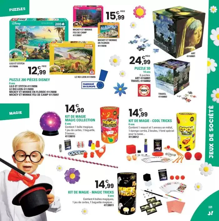 PRINTEMPS 2025 du 2 avril au 28 juin 2025 - Catalogue page 221