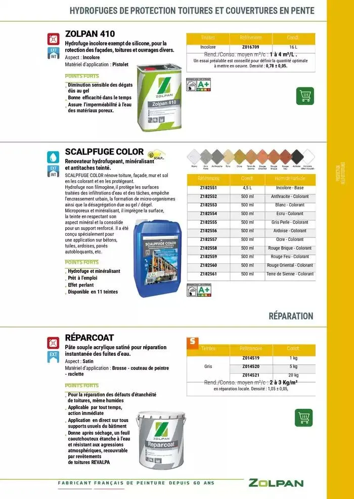 Le Guide Pro 2025 du 13 janvier au 31 décembre 2025 - Catalogue page 136