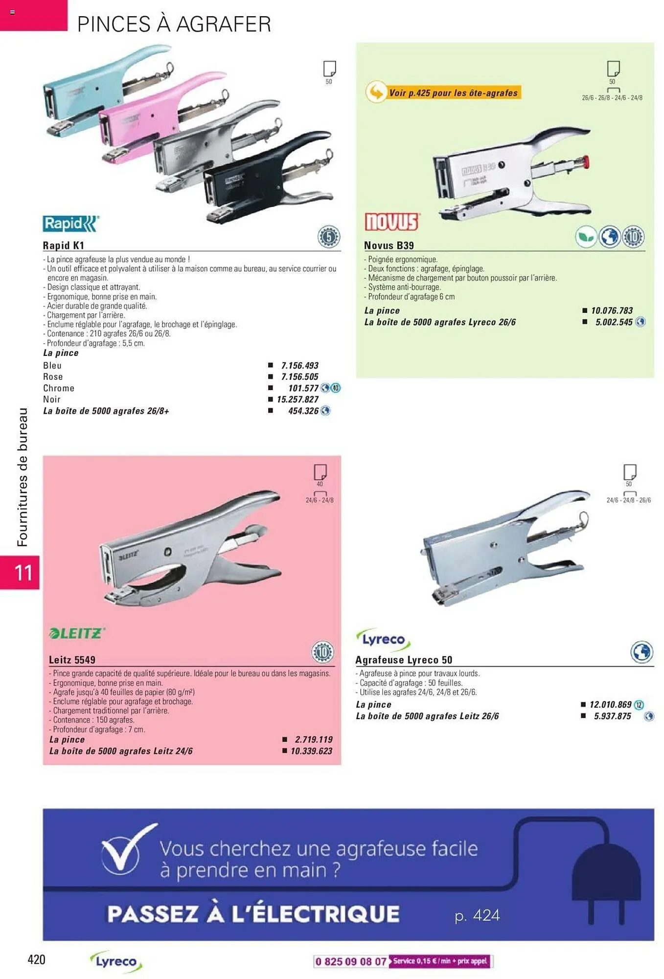 Catalogue Lyreco du 15 mai au 31 décembre 2023 - Catalogue page 420
