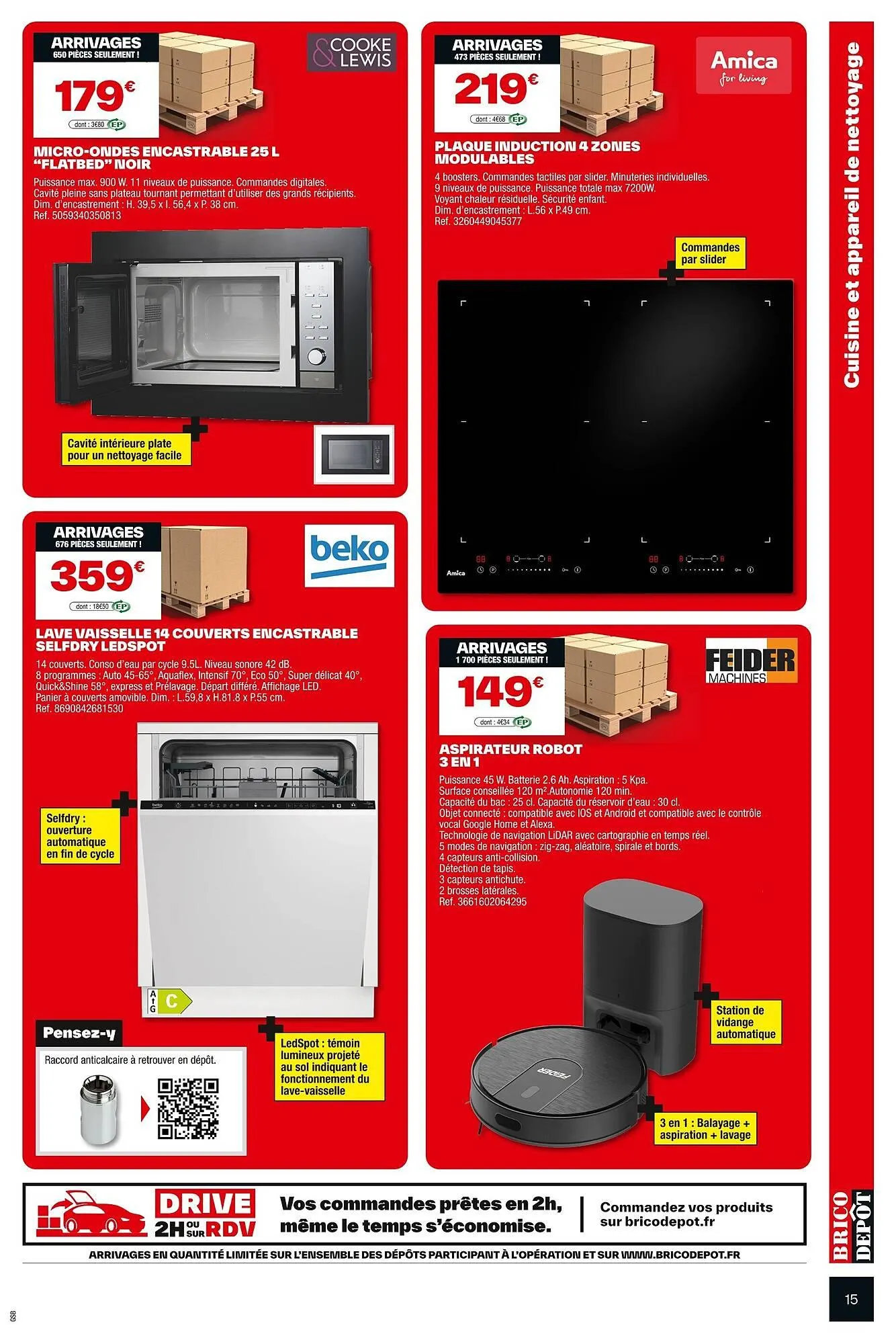 Catalogue Brico Dépôt du 18 juillet au 7 août 2025 - Catalogue page 15