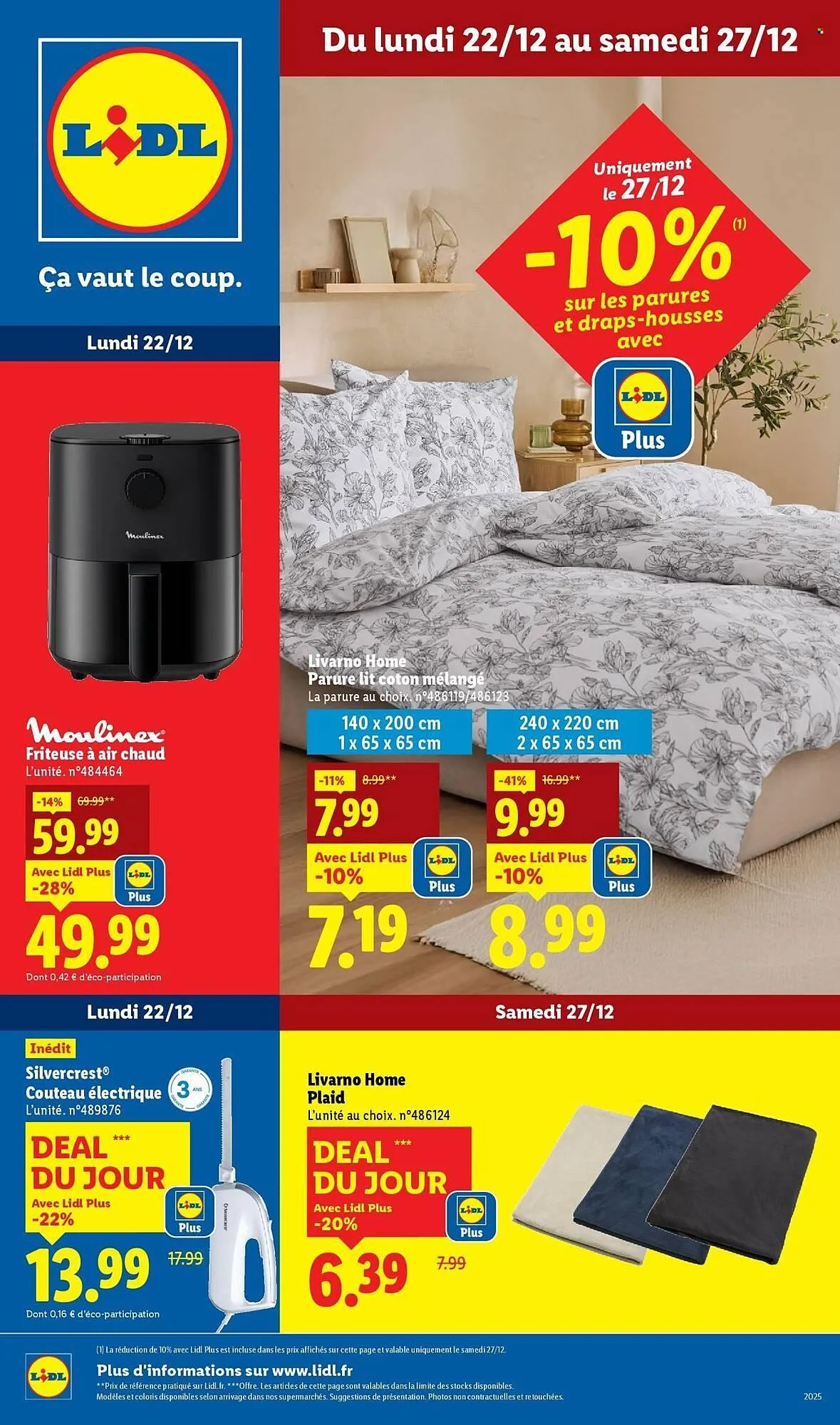 Catalogue Lidl du 22 décembre au 27 décembre 2025 - Catalogue page 1