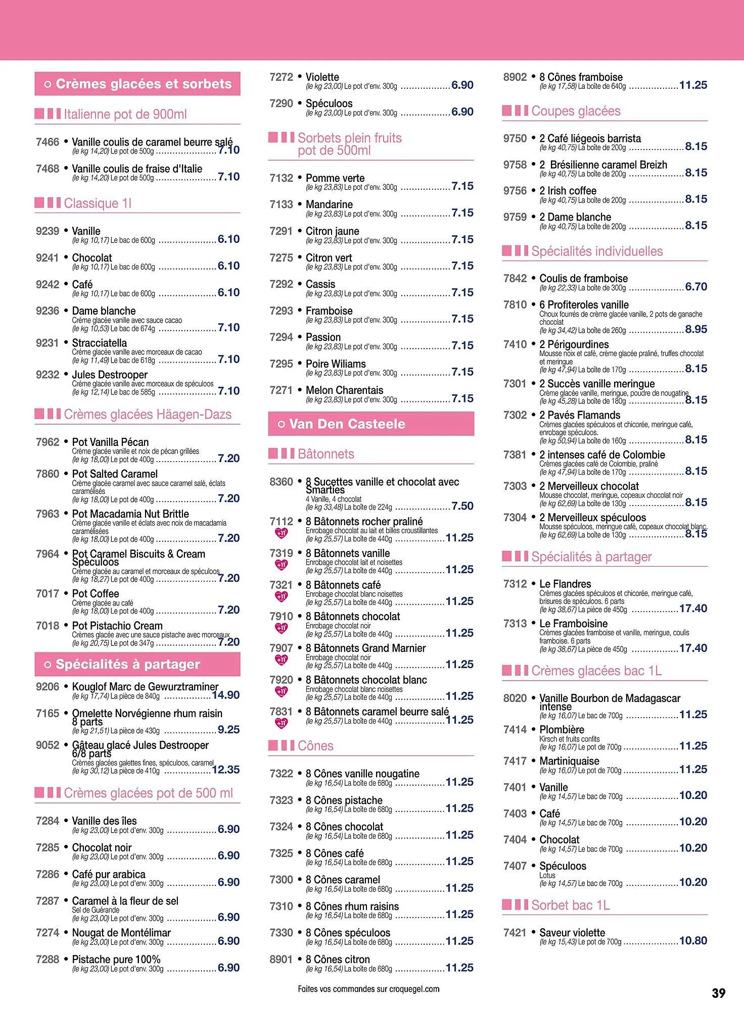Catalogue Croque Gel du 2 février au 1 mars 2026 - Catalogue page 39