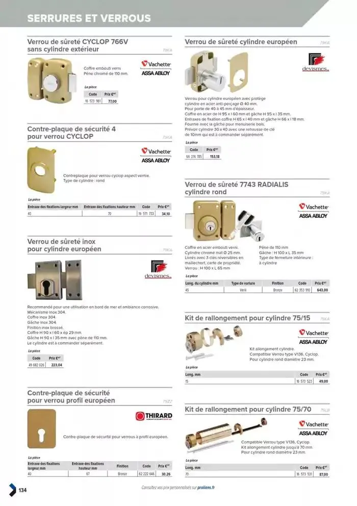 Catalogue général du 11 mars au 31 décembre 2025 - Catalogue page 136