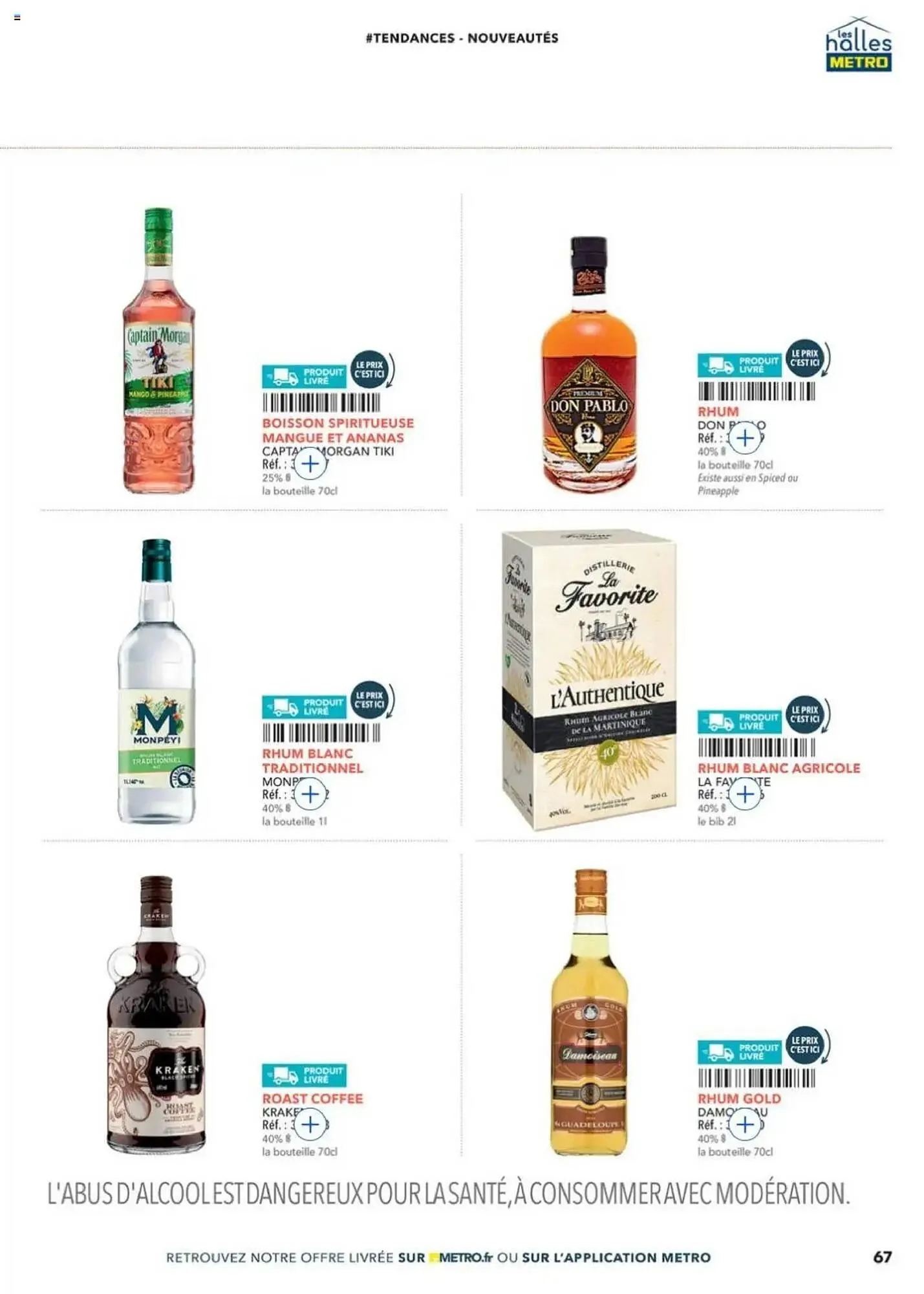 Catalogue METRO du 2 octobre au 31 décembre 2025 - Catalogue page 67