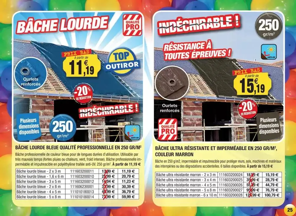 Les jours Anniversaire ! du 11 avril au 31 décembre 2025 - Catalogue page 25