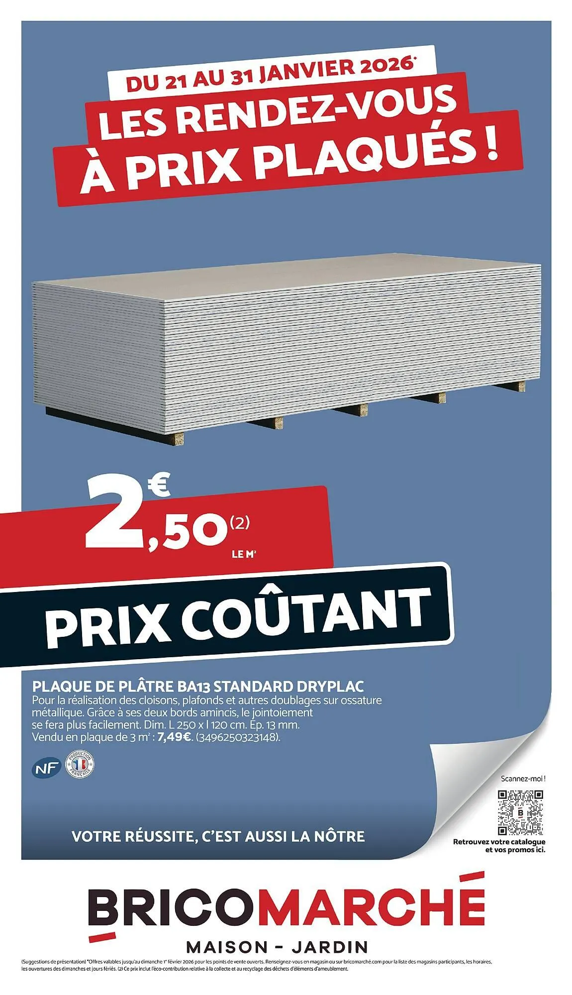Catalogue Bricomarché du 21 janvier au 31 janvier 2026 - Catalogue page 1