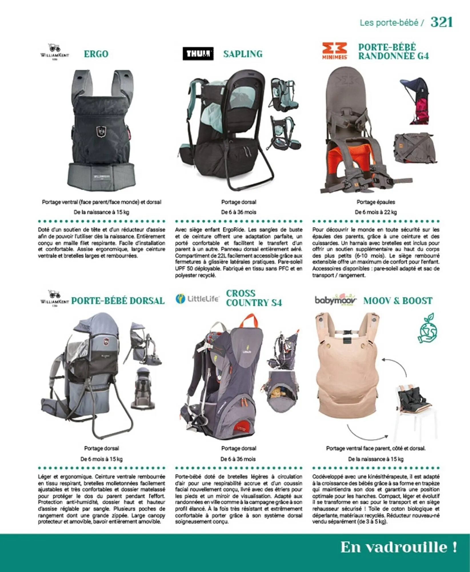 Catalogue autour de bébé du 31 mars au 31 janvier 2024 - Catalogue page 323