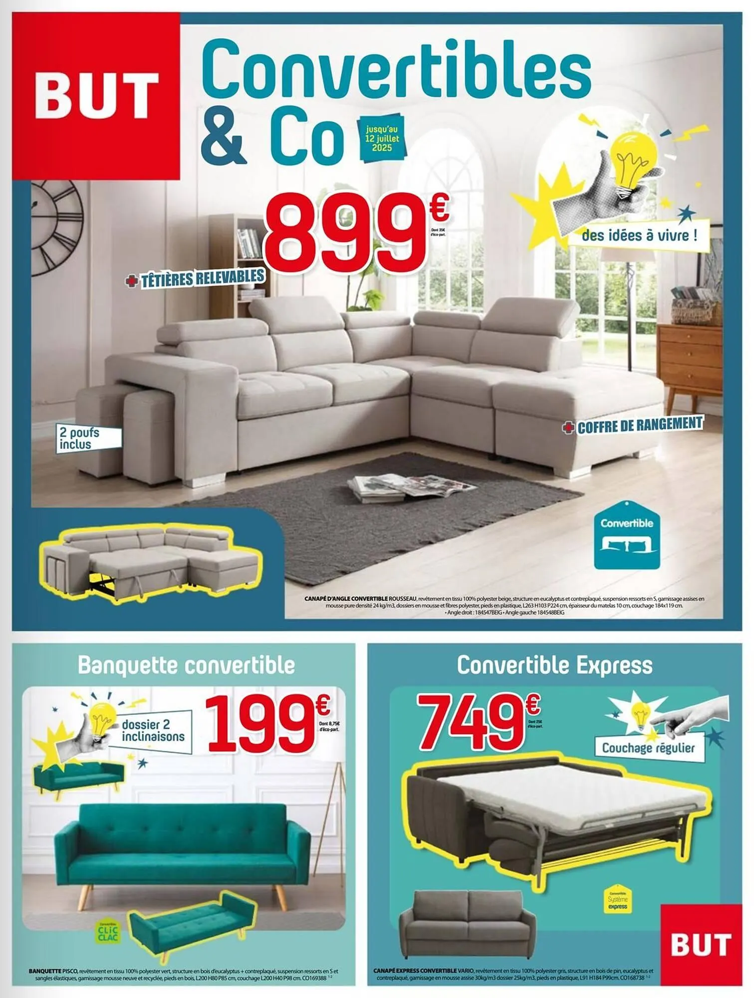 Catalogue BUT du 17 juin au 12 juillet 2025 - Catalogue page 1