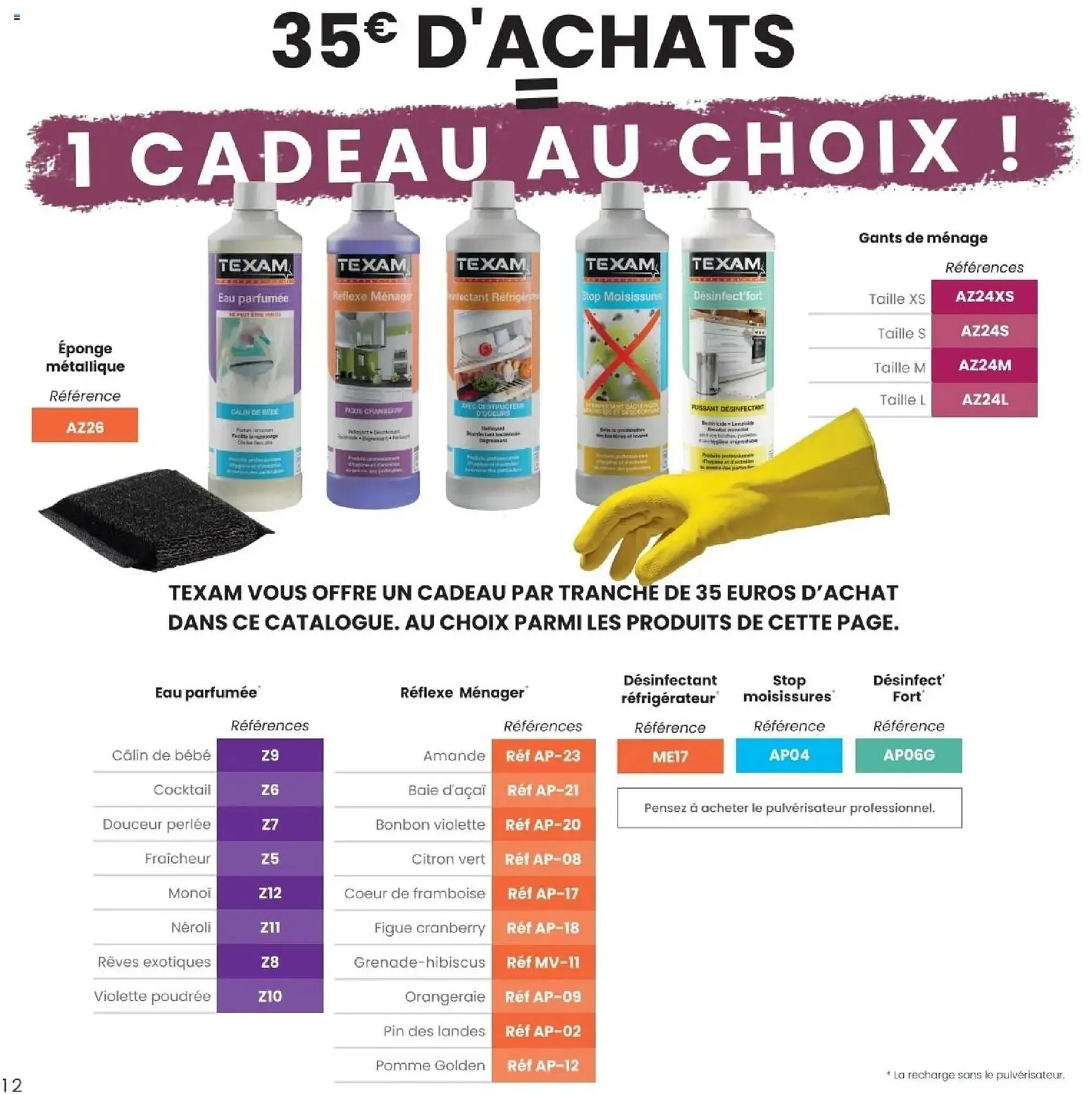 Catalogue Texam du 2 février au 31 décembre 2026 - Catalogue page 12