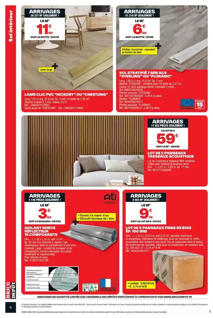 Spécial chantier intérieur ! du 28 mars au 10 avril 2025 - Catalogue page 6