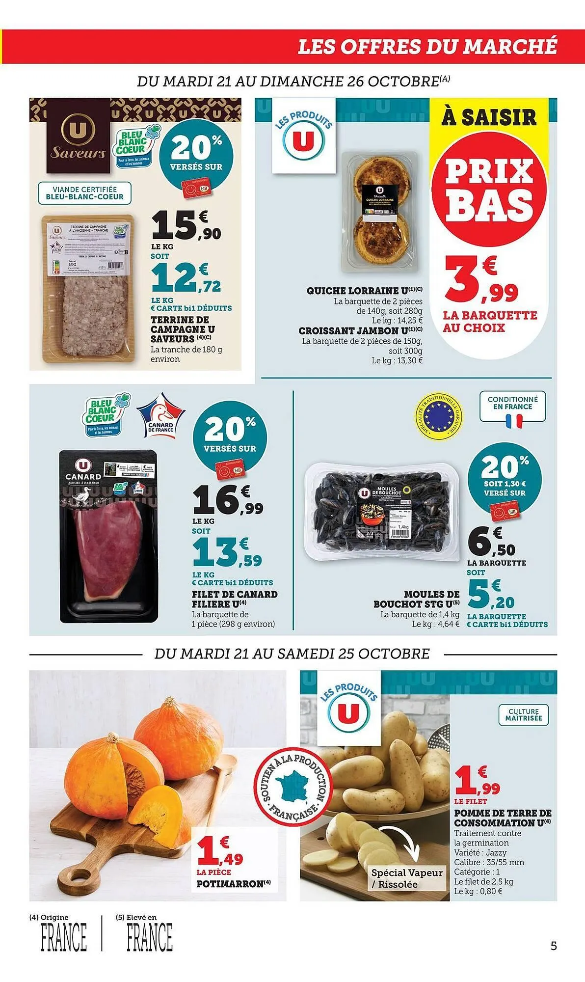 Catalogue Maximarché du 21 octobre au 2 novembre 2025 - Catalogue page 5