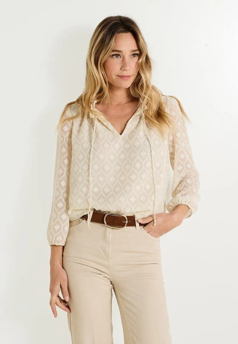 Blouse - beige