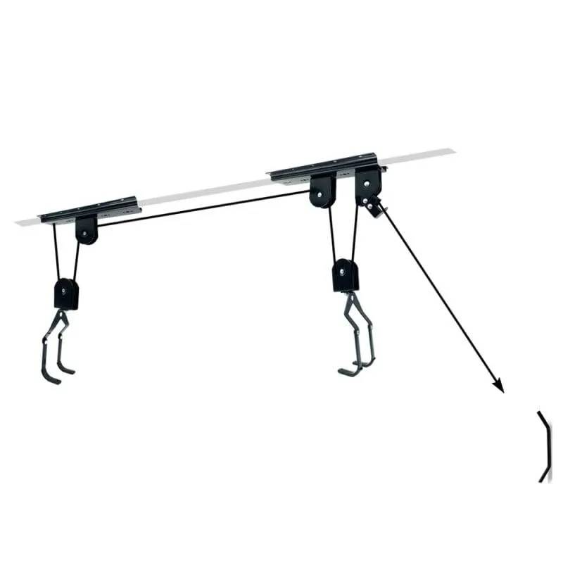 Support vélo plafond