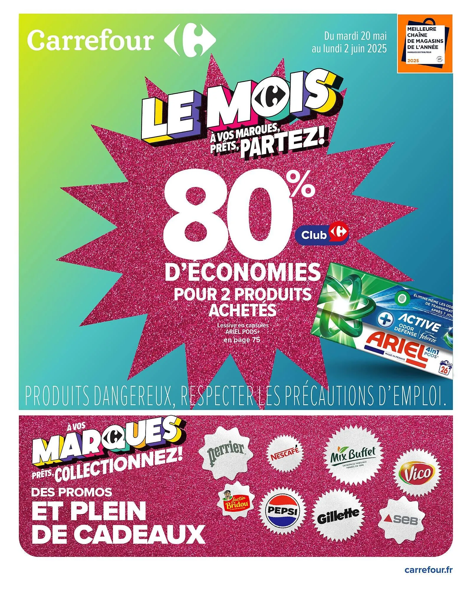Catalogue Carrefour du 20 mai au 2 juin 2025 - Catalogue page 1