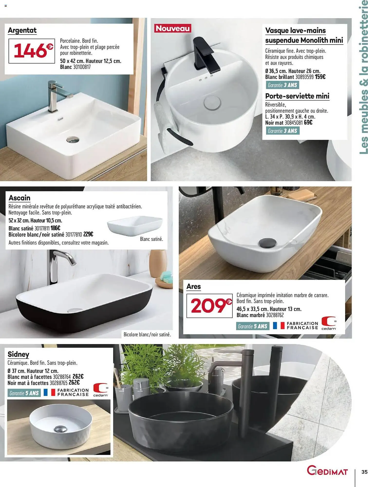 Catalogue Gedimat du 1 avril au 30 avril 2026 - Catalogue page 35