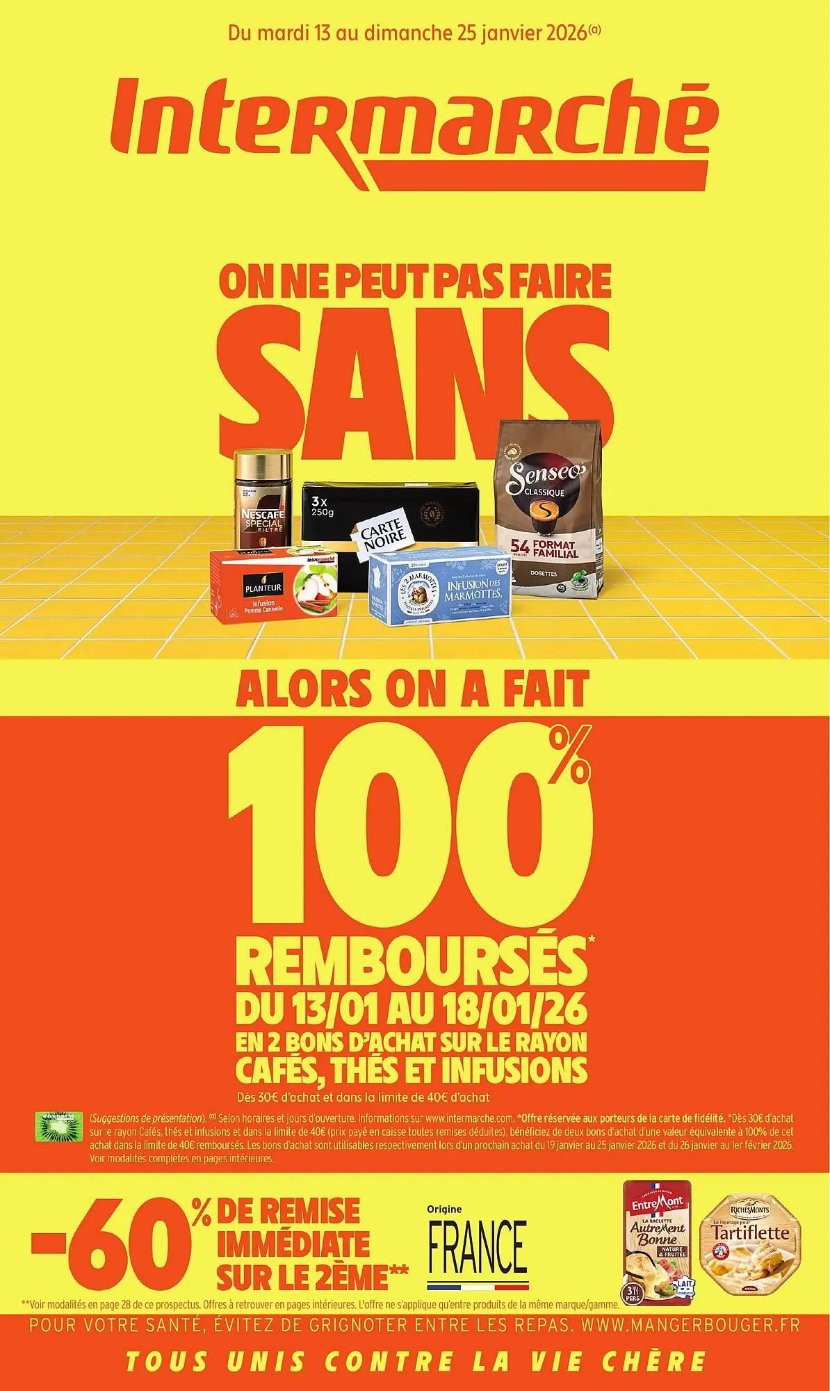 Catalogue Intermarché du 13 janvier au 25 janvier 2026 - Catalogue page 1