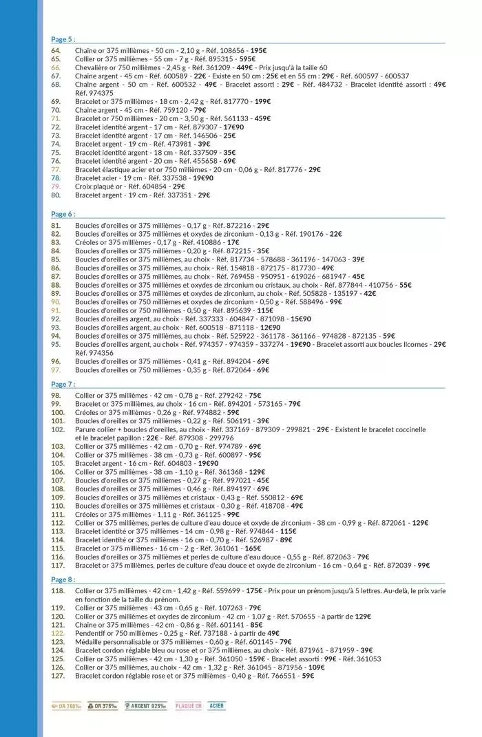 La Vie en Or : Baptême - Communion du 13 mars au 31 décembre 2025 - Catalogue page 14
