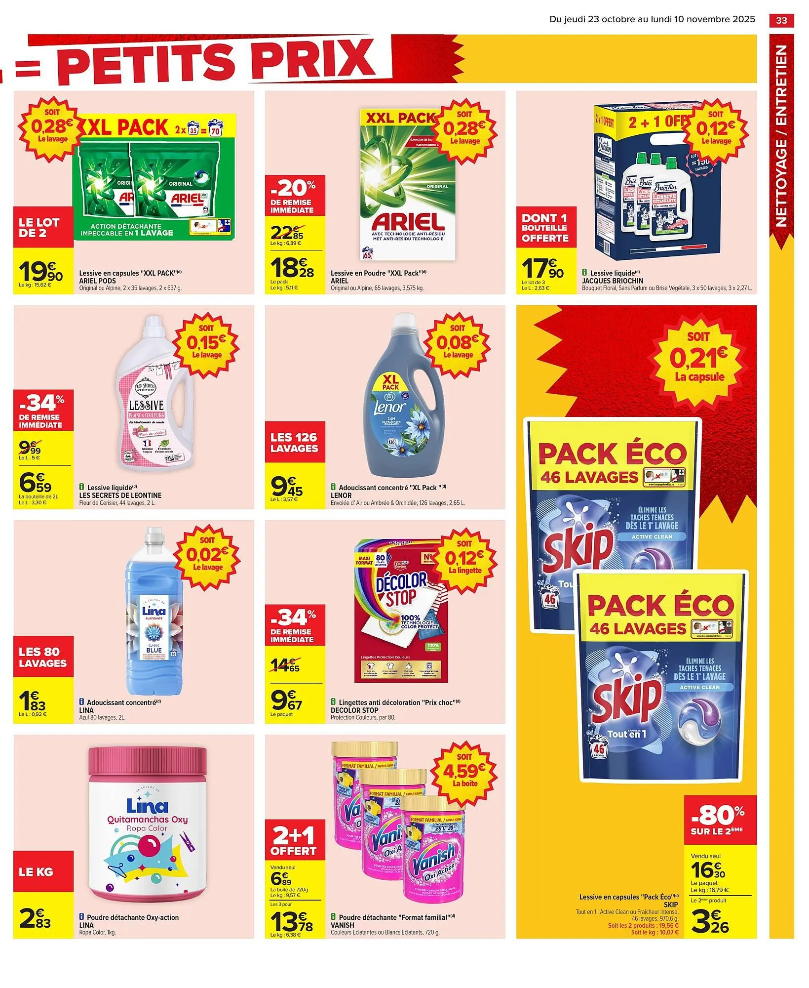 Catalogue Carrefour Market du 23 octobre au 10 novembre 2025 - Catalogue page 35