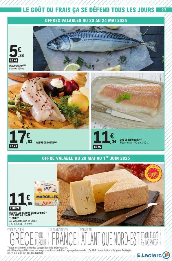 E. Leclerc du 20 mai au 31 mai 2025 - Catalogue page 27