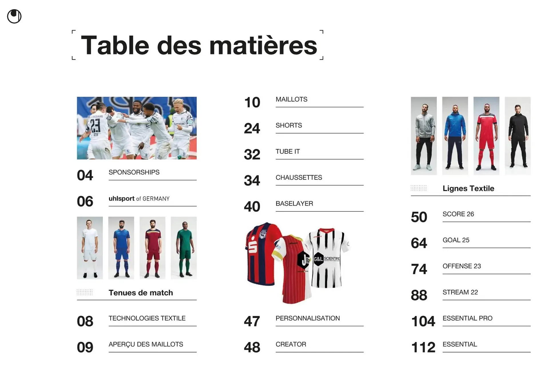 Catalogue Uhlsport du 1 mars au 31 décembre 2023 - Catalogue page 2