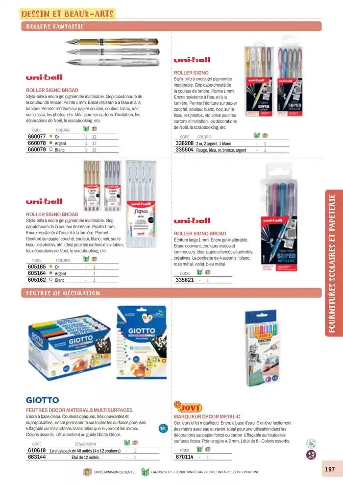 Nos Catalogues Thématiques du 1 janvier au 31 décembre 2025 - Catalogue page 199